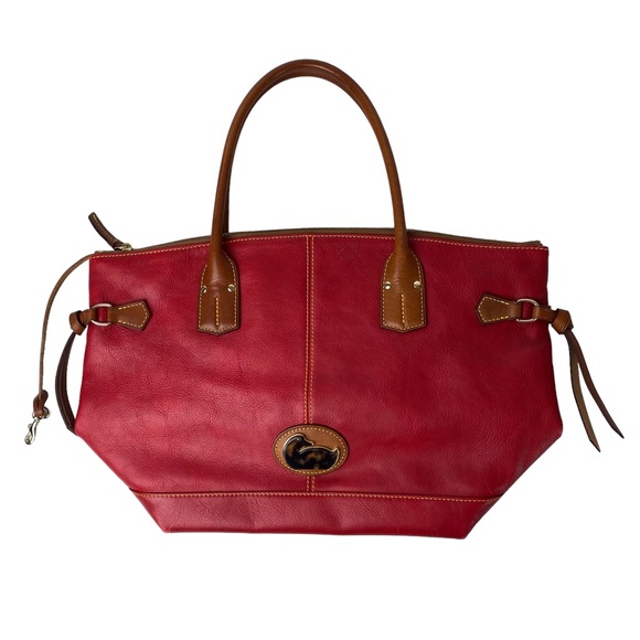 Dooney & Bourke Bags Dooney Bourke Red Leather Large Purse Shoulder